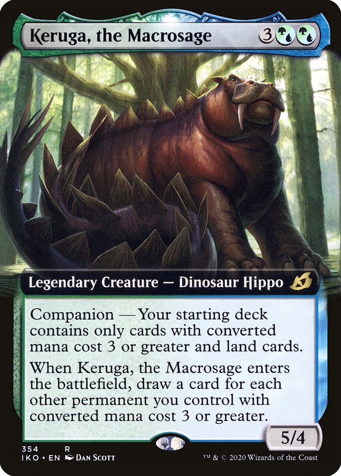 Keruga, the Macrosage (Extended Art) [Ikoria: Lair of Behemoths] | Good Games Cannington