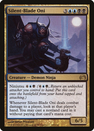 Silent-Blade Oni [Planechase 2012] | Good Games Cannington