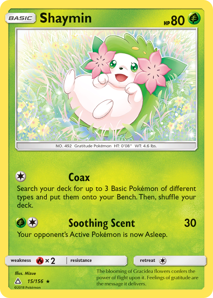 Shaymin (15/156) [Sun & Moon: Ultra Prism] | Good Games Cannington