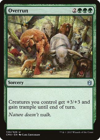 Overrun [Commander Anthology] | Good Games Cannington