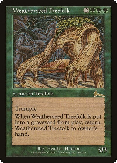 Weatherseed Treefolk [Urza's Legacy] | Good Games Cannington