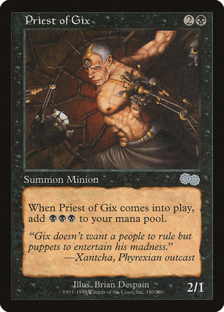 Priest of Gix [Urza's Saga] | Good Games Cannington