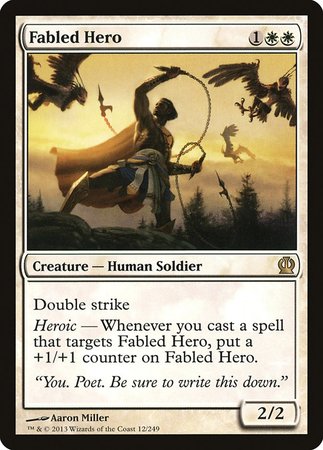Fabled Hero [Theros] | Good Games Cannington