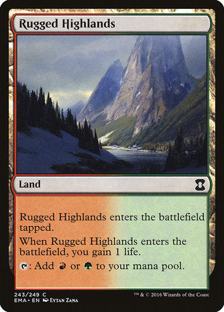 Rugged Highlands [Eternal Masters] | Good Games Cannington