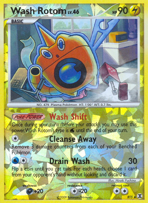 Wash Rotom (RT5) [Platinum: Rising Rivals] | Good Games Cannington