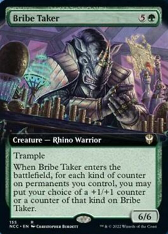 Bribe Taker (Extended Art) [Streets of New Capenna Commander] | Good Games Cannington