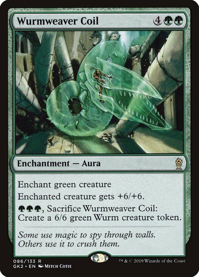 Wurmweaver Coil [Ravnica Allegiance Guild Kit] | Good Games Cannington