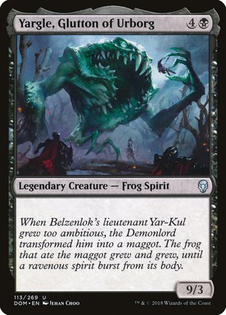 Yargle, Glutton of Urborg [Dominaria] | Good Games Cannington