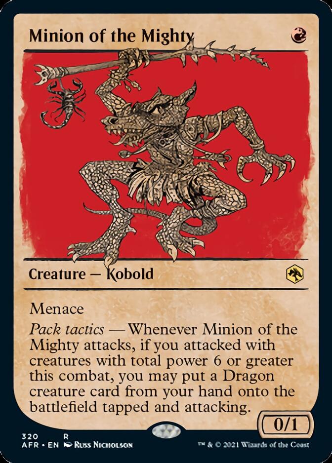 Minion of the Mighty (Showcase) [Dungeons & Dragons: Adventures in the Forgotten Realms] | Good Games Cannington