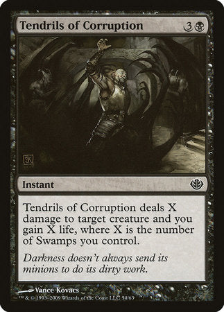 Tendrils of Corruption [Duel Decks: Garruk vs. Liliana] | Good Games Cannington