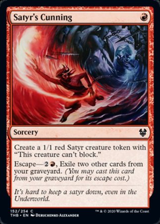 Satyr's Cunning [Theros Beyond Death] | Good Games Cannington