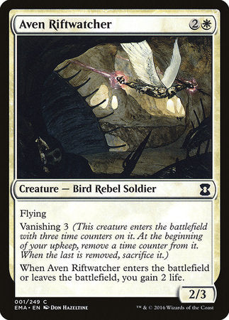 Aven Riftwatcher [Eternal Masters] | Good Games Cannington