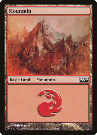 Mountain (243) [Magic 2010] | Good Games Cannington