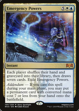 Emergency Powers [Ravnica Allegiance] | Good Games Cannington