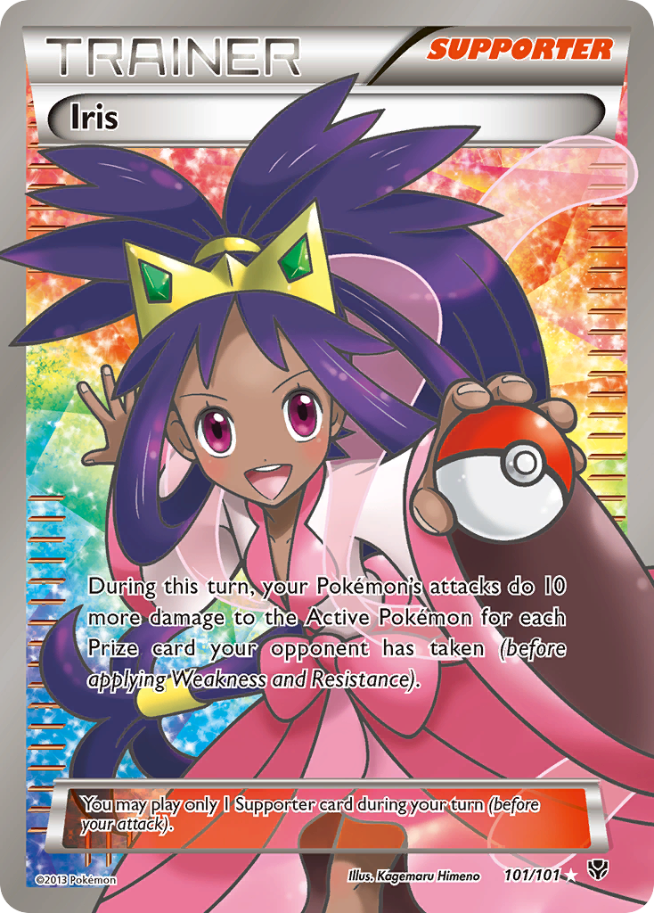 Iris (101/101) [Black & White: Plasma Blast] | Good Games Cannington