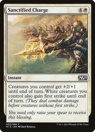 Sanctified Charge [Magic 2015] | Good Games Cannington