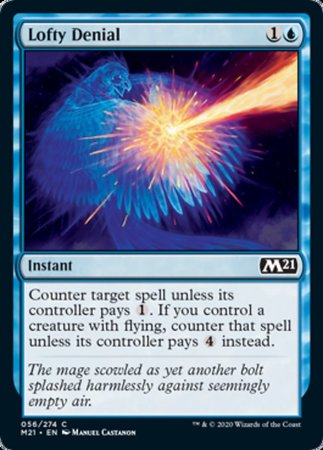 Lofty Denial [Core Set 2021] | Good Games Cannington