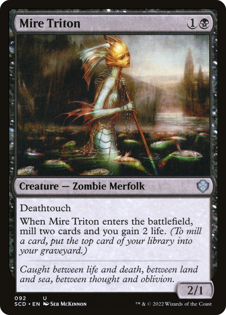 Mire Triton [Starter Commander Decks] | Good Games Cannington