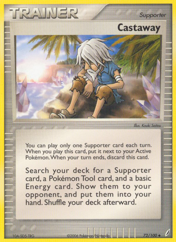 Castaway (72/100) [EX: Crystal Guardians] | Good Games Cannington