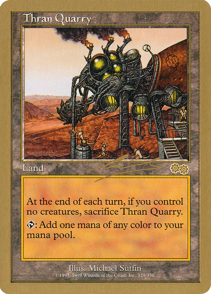 Thran Quarry (Nicolas Labarre) [World Championship Decks 2000] | Good Games Cannington