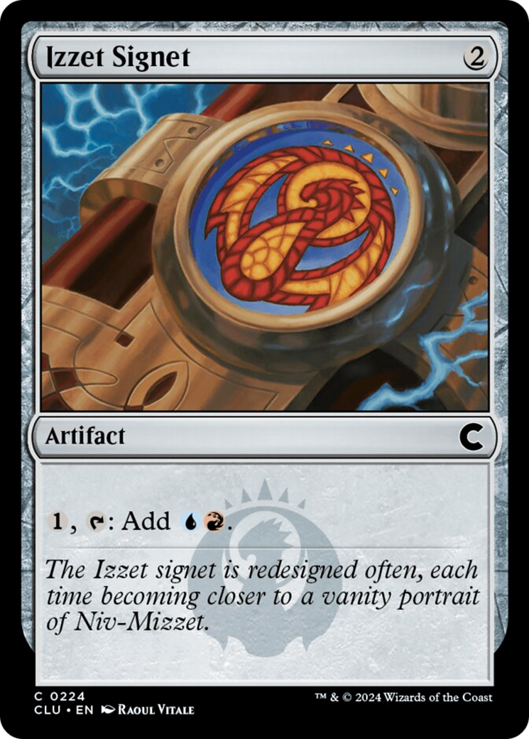 Izzet Signet [Ravnica: Clue Edition] | Good Games Cannington