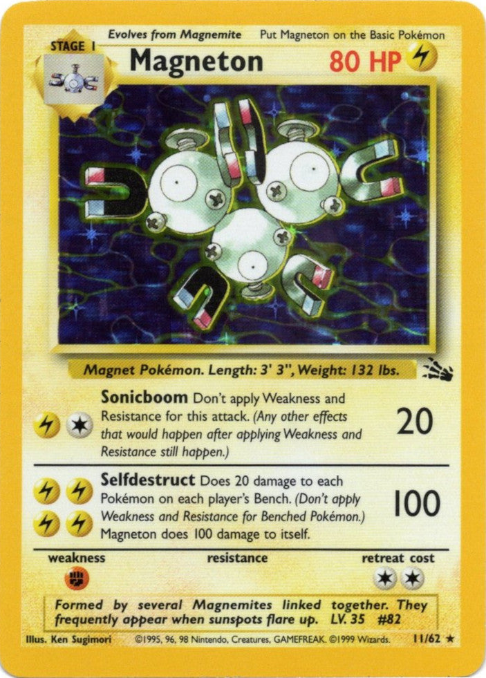 Magneton (11/62) [Fossil Unlimited] | Good Games Cannington