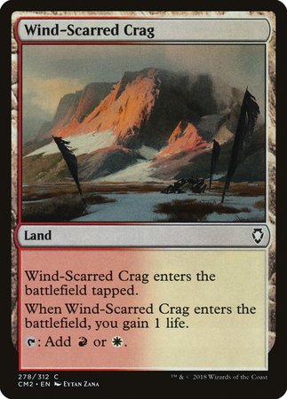 Wind-Scarred Crag [Commander Anthology Volume II] | Good Games Cannington