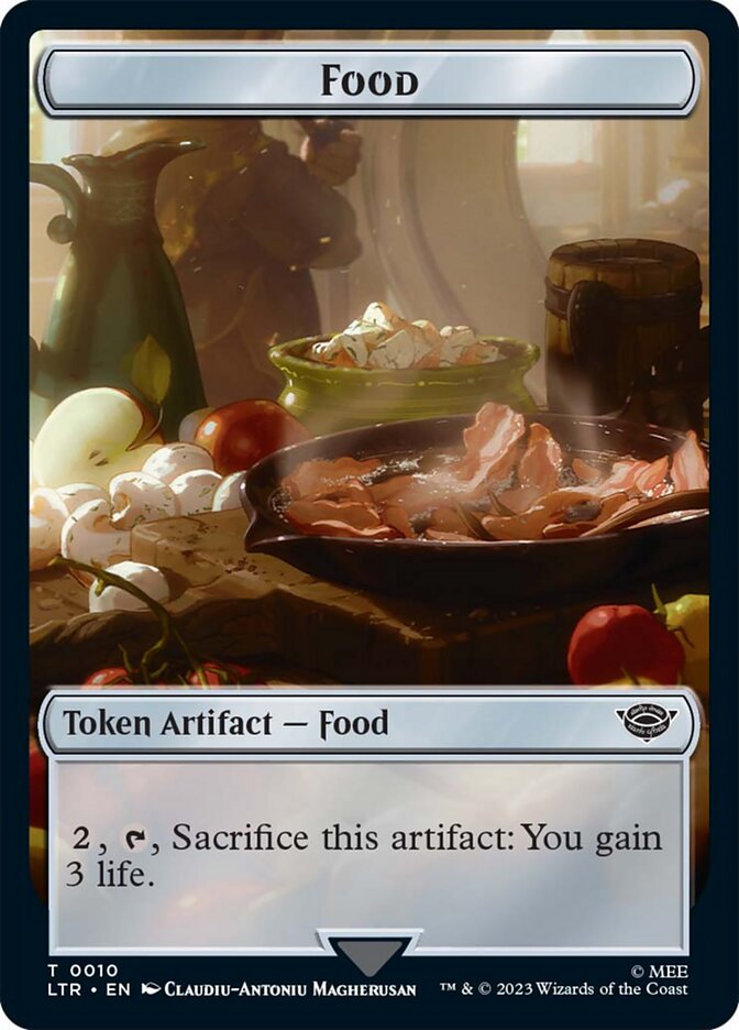 Food Token (10) [The Lord of the Rings: Tales of Middle-Earth Tokens] | Good Games Cannington