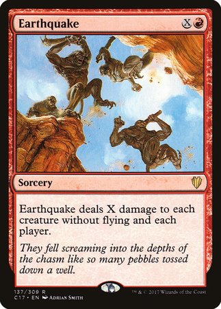 Earthquake [Commander 2017] | Good Games Cannington
