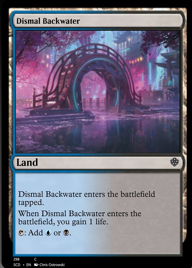 Dismal Backwater [Starter Commander Decks] | Good Games Cannington