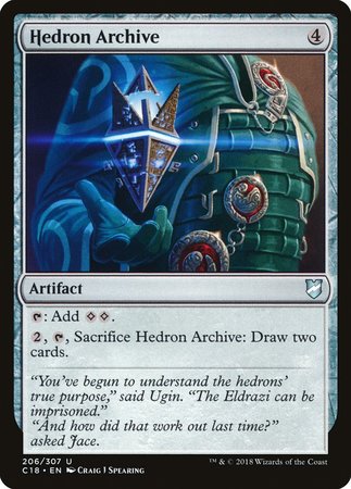 Hedron Archive [Commander 2018] | Good Games Cannington