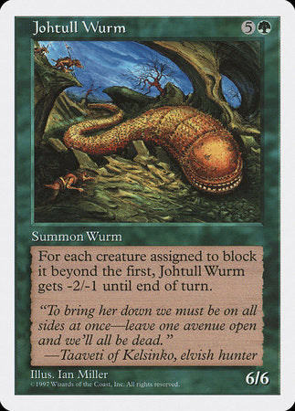 Johtull Wurm [Fifth Edition] | Good Games Cannington
