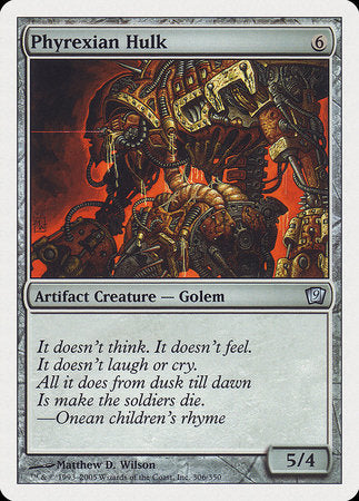Phyrexian Hulk [Ninth Edition] | Good Games Cannington