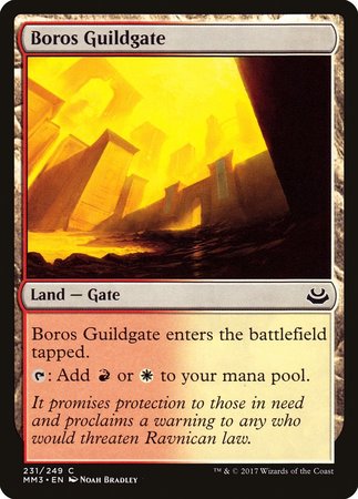 Boros Guildgate [Modern Masters 2017] | Good Games Cannington