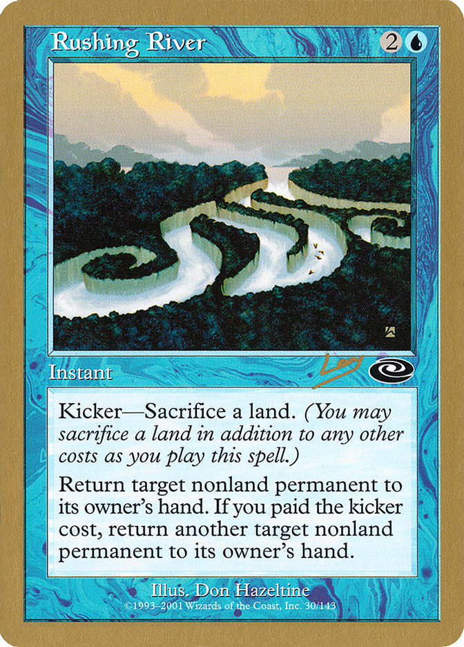 Rushing River (Raphael Levy) [World Championship Decks 2002] | Good Games Cannington
