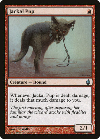 Jackal Pup [Premium Deck Series: Fire and Lightning] | Good Games Cannington