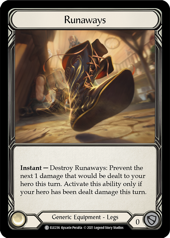 Runaways [ELE236] (Tales of Aria)  1st Edition Cold Foil | Good Games Cannington