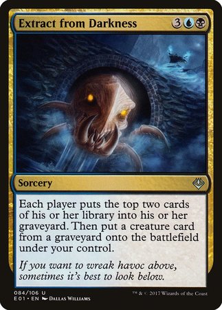 Extract from Darkness [Archenemy: Nicol Bolas] | Good Games Cannington