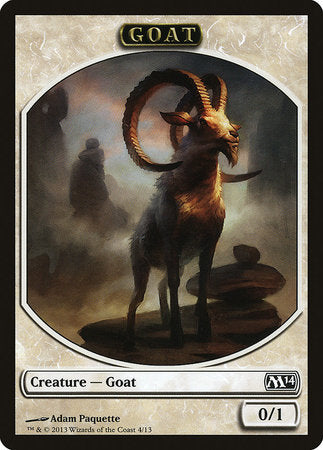 Goat Token [Magic 2014 Tokens] | Good Games Cannington