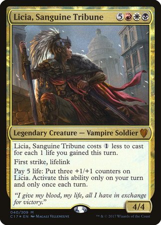 Licia, Sanguine Tribune [Commander 2017] | Good Games Cannington