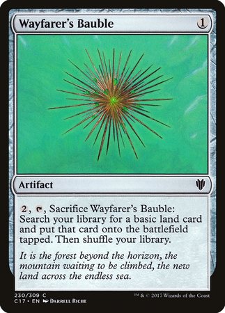 Wayfarer's Bauble [Commander 2017] | Good Games Cannington