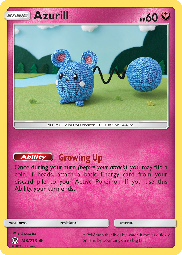 Azurill (146/236) [Sun & Moon: Cosmic Eclipse] | Good Games Cannington
