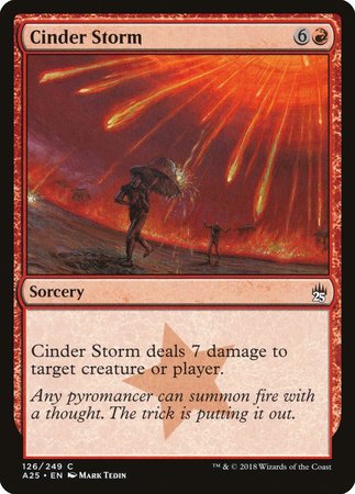 Cinder Storm [Masters 25] | Good Games Cannington