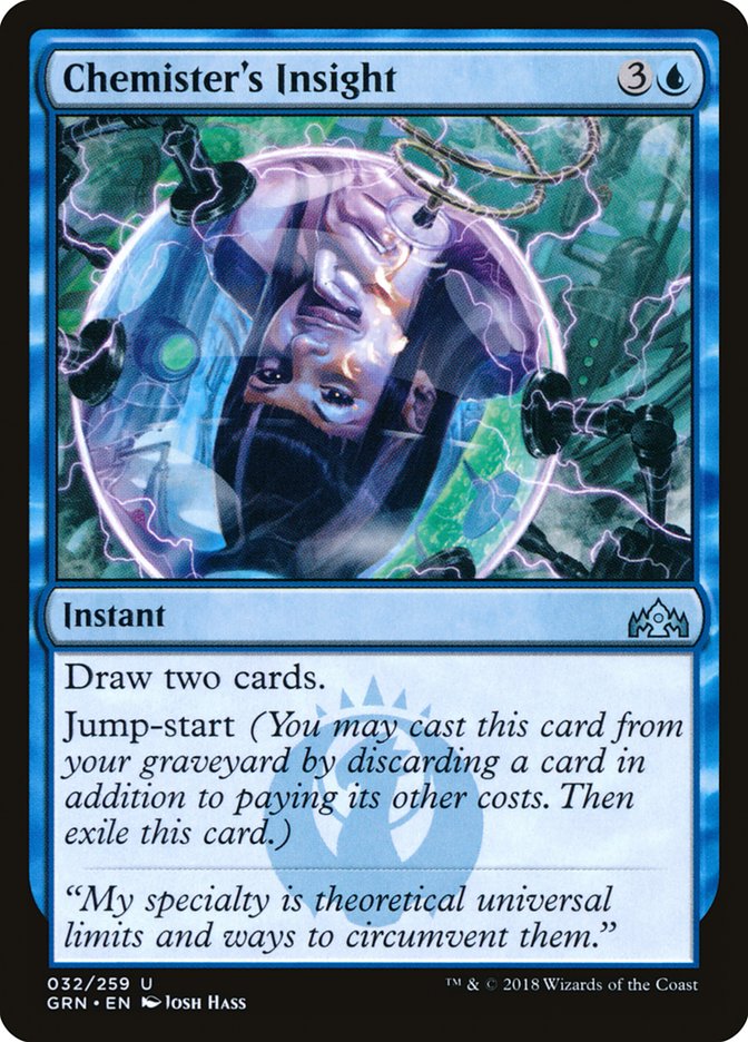 Chemister's Insight [Guilds of Ravnica] | Good Games Cannington