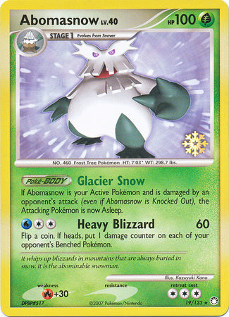 Abomasnow (19/123) [Countdown Calendar Promos] | Good Games Cannington