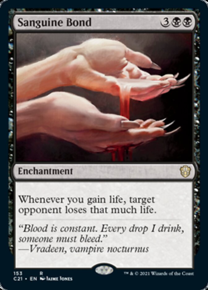 Sanguine Bond [Commander 2021] | Good Games Cannington