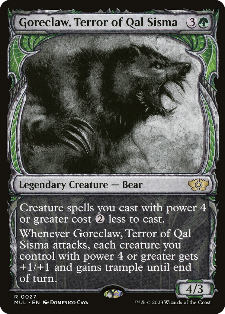 Goreclaw, Terror of Qal Sisma [Multiverse Legends] | Good Games Cannington