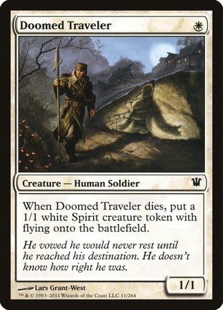 Doomed Traveler [Innistrad] | Good Games Cannington