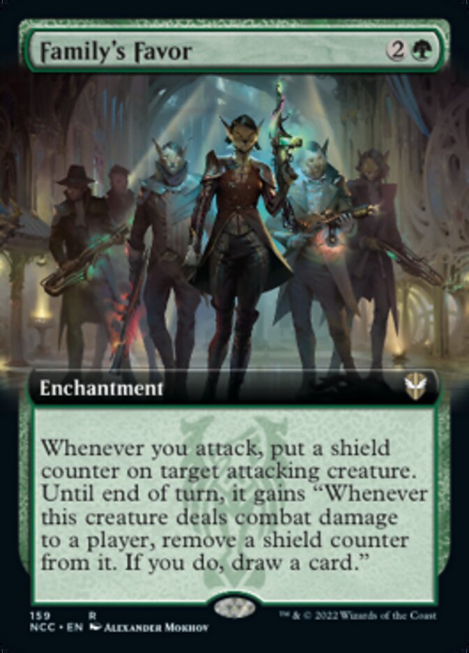 Family's Favor (Extended Art) [Streets of New Capenna Commander] | Good Games Cannington