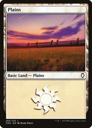 Plains (283) [Commander Anthology Volume II] | Good Games Cannington